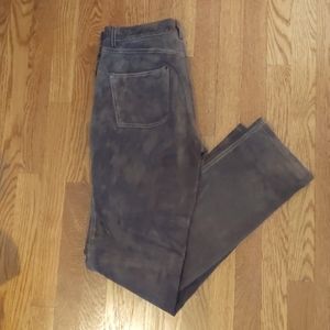 Like new! Jane Doe suede leather jeans